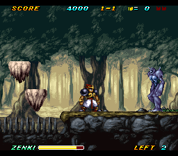Kishin Douji Zenki - Battle Raiden (Japan) In game screenshot